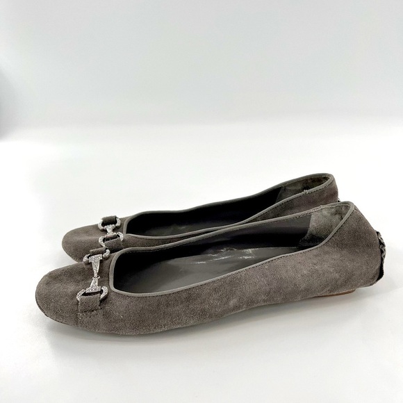 ENZO ANGIOLINI Women's Strand Ballet Flat Gray Suede EASTRANO size 9 M - Picture 9 of 13